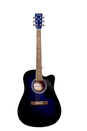 Belear Vega Series 41C Inch PRP Spruce Body RoseWood Neck Purple Acoustic Guitar